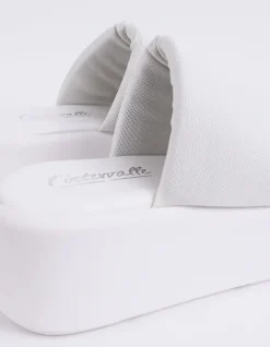 Platform-L'INTERVALLE Bisou White