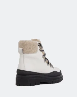 Lace-up|Ankle Boots-L'INTERVALLE Blues Beige Leather