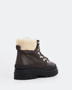 Lace-up|Ankle Boots-L'INTERVALLE Blues Brown Leather