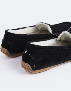 Loafers-L'INTERVALLE Bobble Black Suede