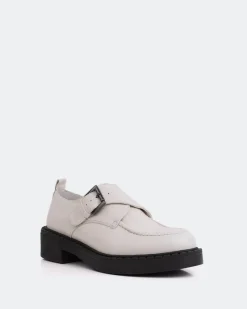 Loafers-L'INTERVALLE Bolton Off White Leather