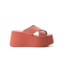 Wedges-L'INTERVALLE Boo Pink Leather