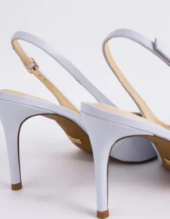 Slingbacks-L'INTERVALLE Borage Lt. Blue Leather