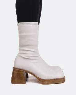 Stretch|Platform-L'INTERVALLE Bordon Off White Stretch