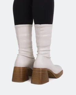Stretch|Platform-L'INTERVALLE Bordon Off White Stretch