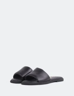 Flats-L'INTERVALLE Bosnia Black Leather