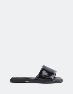 Flats-L'INTERVALLE Bosnia Black Patent