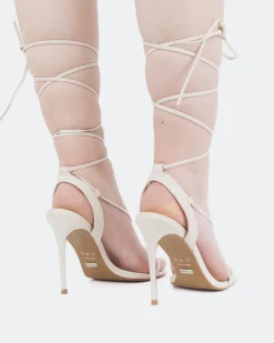 Strappy|High Heels-L'INTERVALLE Boudoir Off White Leather