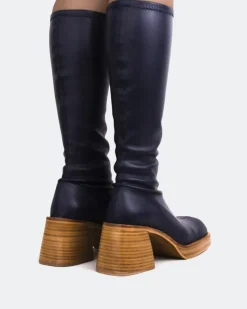 Stretch-L'INTERVALLE Bourne Navy Stretch