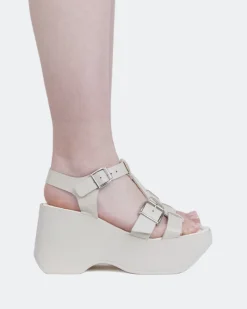 Fisherman-L'INTERVALLE Brinkly Off White Leather