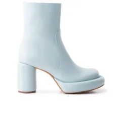 Ankle Boots-L'INTERVALLE Brody Mint Leather