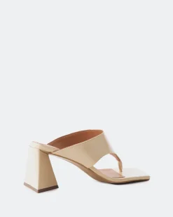 Mules-L'INTERVALLE Bulevar Nude Leather