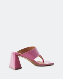 Mules-L'INTERVALLE Bulevar Pink Leather