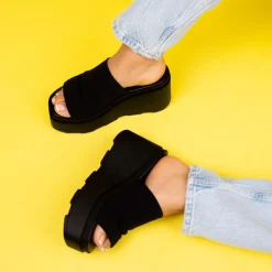 Wedges|Mules-L'INTERVALLE Bunny Fuschia Leather