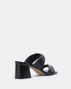 Mid Heels-L'INTERVALLE Busto Black Leather