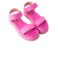 Platform|Mid Heels-L'INTERVALLE Buttercup Pink Leather