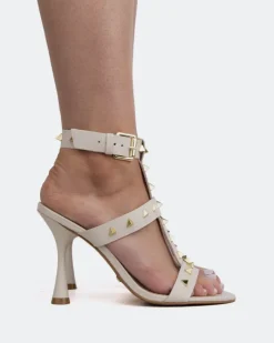 Strappy|High Heels-L'INTERVALLE Cameran Off White Leather