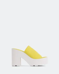 Platform-L'INTERVALLE Carangi Yellow Lycra