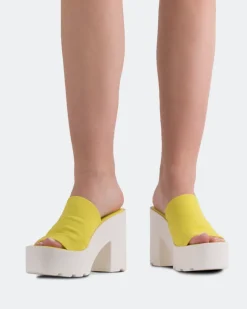 Platform-L'INTERVALLE Carangi Yellow Lycra