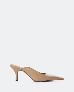 Mules-L'INTERVALLE Carthan Camel Leather