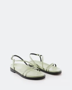 Flats-L'INTERVALLE Cassiane Mint Leather