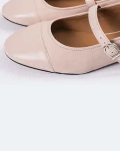 Mary-jane-L'INTERVALLE Causeway Nude Leather