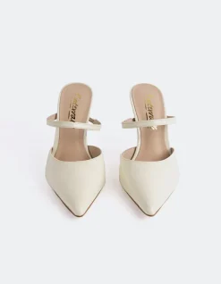 Mules-L'INTERVALLE Celandine Off White Naplack