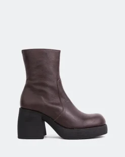 Ankle Boots-L'INTERVALLE Chamonix Brown Leather