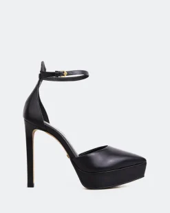 Platforms-L'INTERVALLE Charmed Black Leather