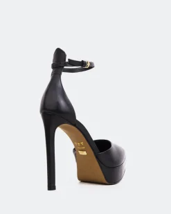 Platforms-L'INTERVALLE Charmed Black Leather