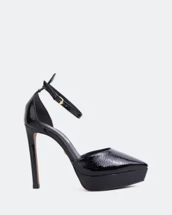 Platforms-L'INTERVALLE Charmed Black Naplack