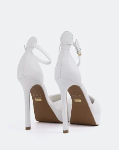 Platforms-L'INTERVALLE Charmed White Leather
