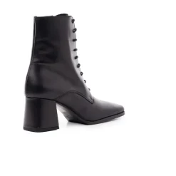 Ankle Boots-L'INTERVALLE Chatham Black Leather