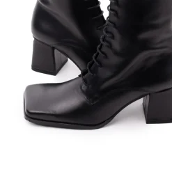 Ankle Boots-L'INTERVALLE Chatham Black Leather
