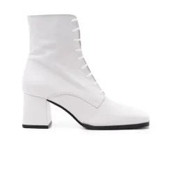 Ankle Boots-L'INTERVALLE Chatham White Leather
