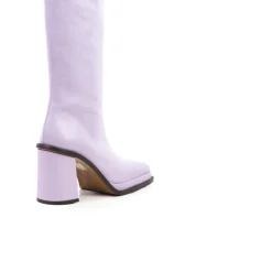 Ankle Boots-L'INTERVALLE Chaumont Lilac Leather