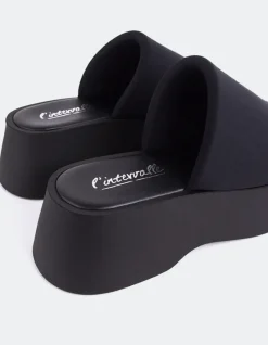 Platform-L'INTERVALLE Cheerful Black Lycra