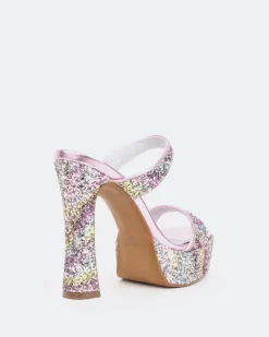 Platform-L'INTERVALLE Chiuri, Multi Glitter/Briller Multi