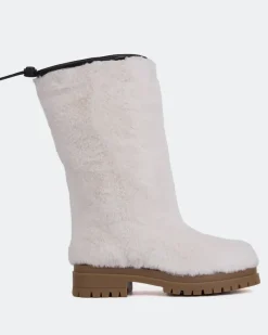 Tall Boots-L'INTERVALLE Chow Ice Faux Fur