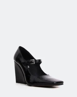 Mary-jane-L'INTERVALLE Clichy Black Leather
