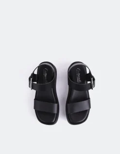 Platform-L'INTERVALLE Cocotte Black Leather
