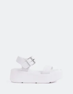 Platform-L'INTERVALLE Cocotte White Leather