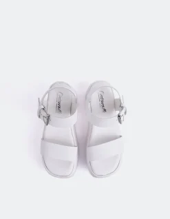 Platform-L'INTERVALLE Cocotte White Leather