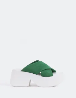 Platform-L'INTERVALLE Colibri Green Lycra
