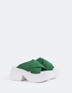 Platform-L'INTERVALLE Colibri Green Lycra