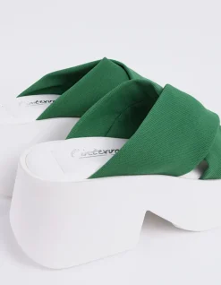 Platform-L'INTERVALLE Colibri Green Lycra