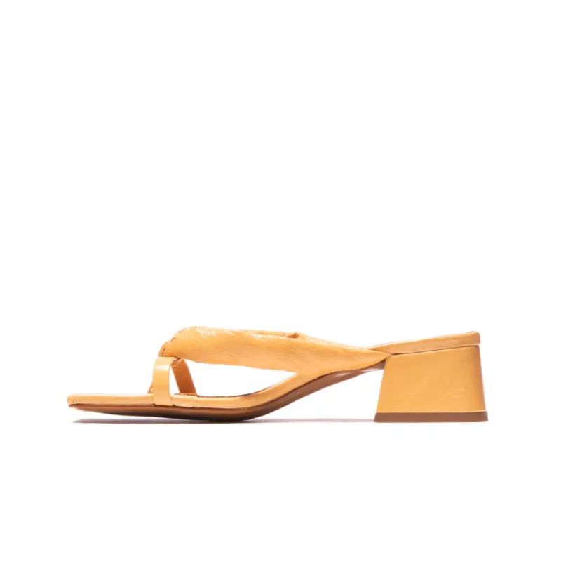 Mid Heels|Mules-L'INTERVALLE Collins Nude Leather