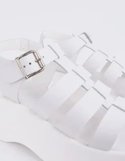 Fisherman|Platform-L'INTERVALLE Confident White Leather