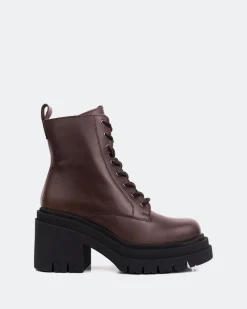 Lace-up|Ankle Boots-L'INTERVALLE Cornwall Brown Leather