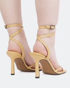 High Heels-L'INTERVALLE Cosmic Camel Leather
